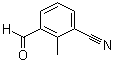 3-甲酰基-2-甲基苯甲腈分子结构 (CAS 27613-34-9)