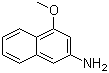 4-甲氧基-2-萘胺分子结构 (CAS 2764-95-6)
