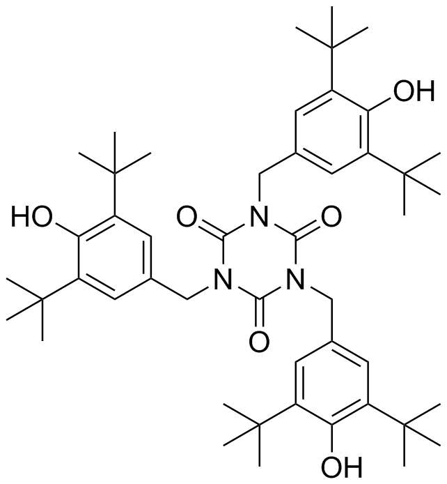抗氧剂 3114分子结构 (CAS 27676-62-6)