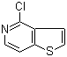 结构式 CAS# 27685-94-5, 4-氯噻吩并[3,2-c]吡啶