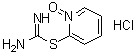 2-(2-吡啶基)-2-异硫脲 N-氧化物单盐酸盐分子结构 (CAS 2770-93-6)