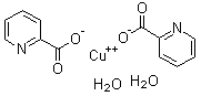 二水合吡啶甲酸酮分子结构 (CAS 27744-35-0)