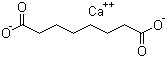 辛二酸钙盐分子结构 (CAS 27796-71-0)