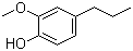 二氢丁香酚分子结构 (CAS 2785-87-7)