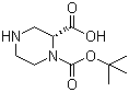 (R)-4-Boc-Piperazine-3-carboxylic acid molecular structure (CAS 278788-60-6)
