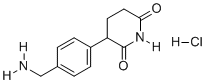 3-(4-(Aminomethyl)phenyl)piperidine-2,6-dione hydrochloride molecular structure (CAS 2789680-26-6)