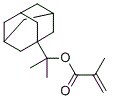 1-(1-金刚烷基)-1-甲基乙基甲基丙烯酸酯分子结构 (CAS 279218-76-7)
