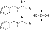 (4-吡啶甲基)胍半硫酸盐分子结构 (CAS 27946-15-2)