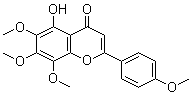 去甲基桔皮素分子结构 (CAS 2798-20-1)