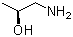 S-1-氨基-2-丙醇分子结构 (CAS 2799-17-9)