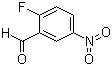 2-氟-5-硝基苯甲醛分子结构 (CAS 27996-87-8)