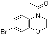 4-乙酰基-7-溴-3,4-二氢-2H-1,4-苯并恶嗪分子结构 (CAS 280142-79-2)