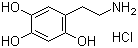 5-(2-氨基乙基)-1,2,4-苯三酚盐酸盐分子结构 (CAS 28094-15-7)