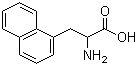 3-(1-萘基)丙氨酸分子结构 (CAS 28095-56-9)