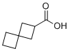 螺[3.3]庚烷-2-羧酸分子结构 (CAS 28114-87-6)