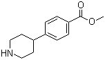 4-(哌啶-4-基)苯甲酸甲酯分子结构 (CAS 281235-04-9)
