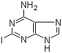 2-碘-6-氨基嘌呤分子结构 (CAS 28128-26-9)
