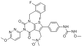 瑞格列克N-氧化物分子结构 (CAS 2814571-34-9)