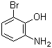 2-氨基-6-溴苯酚分子结构 (CAS 28165-50-6)