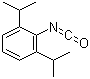 2,6-二异丙基苯异氰酸酯分子结构 (CAS 28178-42-9)