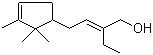 2-亚龙脑烯基丁醇分子结构 (CAS 28219-61-6)