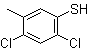 2,4-二氯-5-甲基苯硫酚分子结构 (CAS 28225-88-9)
