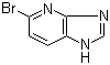 5-溴-1H-咪唑并[4,5-b]吡啶分子结构 (CAS 28279-52-9)