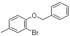 1-苄氧基-2-溴-4-甲基苯分子结构 (CAS 2830-53-7)