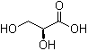L-甘油酸分子结构 (CAS 28305-26-2)