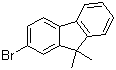 9,9-二甲基-2-溴芴分子结构 (CAS 28320-31-2)