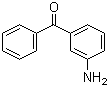 3-氨基二苯甲酮分子结构 (CAS 2835-78-1)