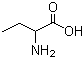 DL-2-氨基丁酸分子结构 (CAS 2835-81-6)