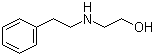 2-(苯基乙基氨基)乙醇分子结构 (CAS 2842-37-7)