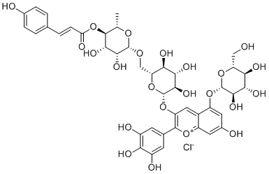 堇菜苷分子结构 (CAS 28463-30-1)