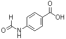 4-(甲酰氨基)苯甲酸分子结构 (CAS 28533-43-9)