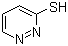 哒嗪-3-硫醇分子结构 (CAS 28544-77-6)