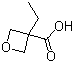 3-乙基-3-氧杂环丁烷羧酸分子结构 (CAS 28562-61-0)