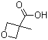3-甲基-3-氧杂环丁基羧酸分子结构 (CAS 28562-68-7)