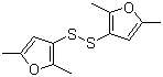 3,3'-二硫代双(2,5-二甲基)呋喃分子结构 (CAS 28588-73-0)