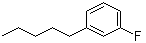 1-戊基-3-氟苯分子结构 (CAS 28593-13-7)