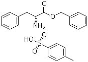 D-苯丙氨酸苄酯对甲苯磺酸盐分子结构 (CAS 28607-46-7)