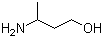 3-氨基-1-丁醇分子结构 (CAS 2867-59-6)