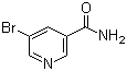 5-溴烟酰胺分子结构 (CAS 28733-43-9)