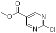 2-氯嘧啶-5-羧酸甲酯分子结构 (CAS 287714-35-6)