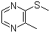 2-Methyl-3-(methylthio)pyrazine molecular structure (CAS 2882-20-4)