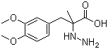 DL-3-(3,4-二甲氧基苯基)-2-甲基-2-肼丙酸分子结构 (CAS 28860-96-0)