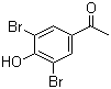 3',5'-二溴-4'-羟基苯乙酮分子结构 (CAS 2887-72-1)