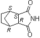 内型-2,3-降冰片二甲酰亚胺分子结构 (CAS 28871-95-6)