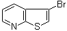 3-溴噻吩并[2,3-b]吡啶分子结构 (CAS 28988-21-8)