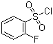 2-氟苯磺酰氯分子结构 (CAS 2905-21-7)